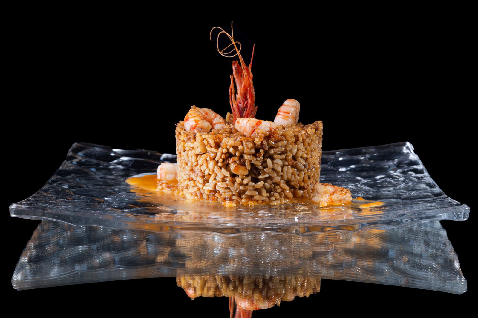 Arroz con una gamba